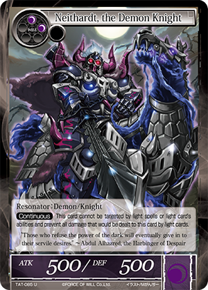 TAT-085 U - Neithardt, the Demon Knight