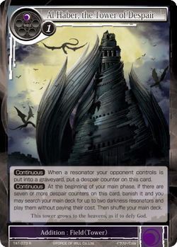 TAT-073 R Foil - Al-Haber, the Tower of Despair