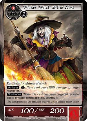 TAT-035 U - Wicked Witch of the West