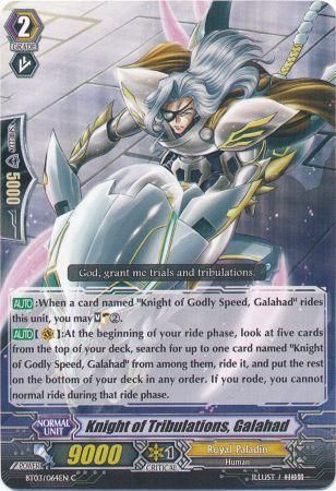 BT03/064EN (C) Knight of Tribulations, Galahad