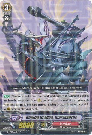 BT03/033EN (R) Raging Dragon, Blastsaurus