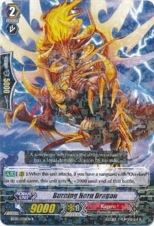 BT05/038EN (R) Burning Horn Dragon