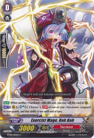 BT08/100EN (C) Exorcist Mage, Koh Koh