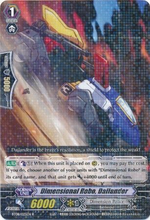 BT08/025EN (R) Dimensional Robo, Dailander