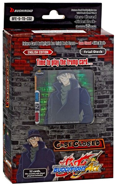 Future Card Buddyfight Ace Trial Deck Cross Vol.2 Case Closed -Side:Black- BFE-S-TD-C02 by Bushiroad