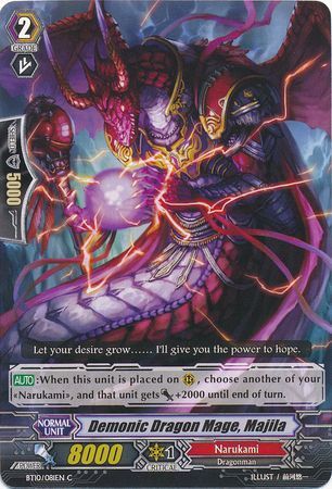 BT10/081EN (C) Demonic Dragon Mage, Majila