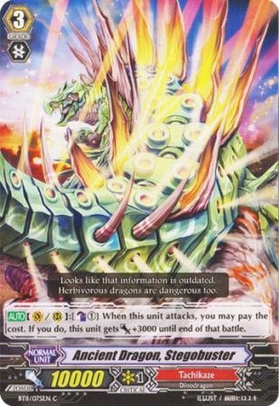BT11/075EN (C) Ancient Dragon, Stegobuster