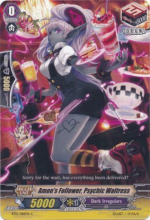 BT12/086EN (C) Amon's Follower, Psychic Waitress