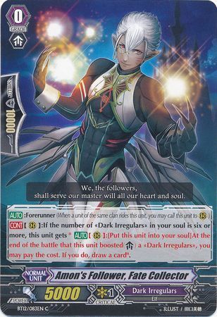 BT12/083EN (C) Amon's Follower, Fate Collector