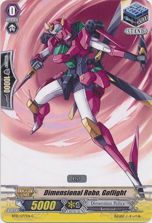 BT13/077EN (C) Dimensional Robo, Goflight