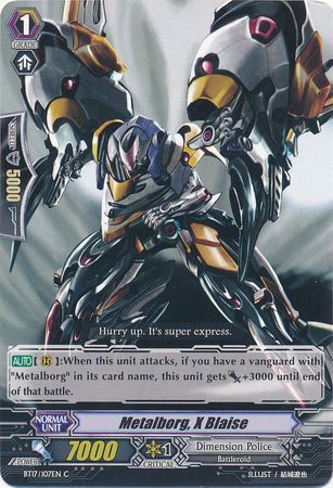 BT17/107EN (C) Metalborg, X Blaise