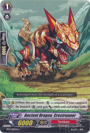 BT17/083EN (C) Ancient Dragon, Crestrunner