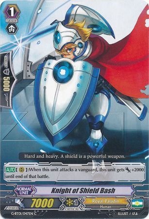 G-BT01/047EN (C) Knight of Shield Bash