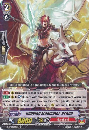 G-BT02/051EN (C) Undying Eradicator, Schub