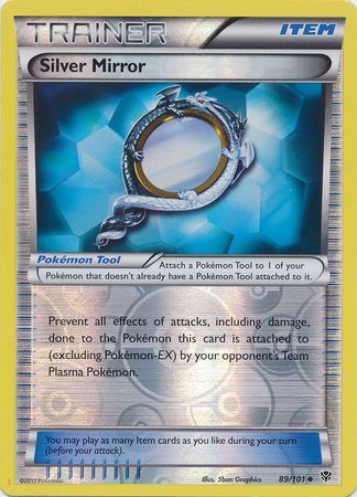 89/101 (U) Silver Mirror - Reverse Foil