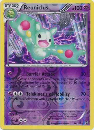 44/101 (R) Reuniclus - Reverse Foil