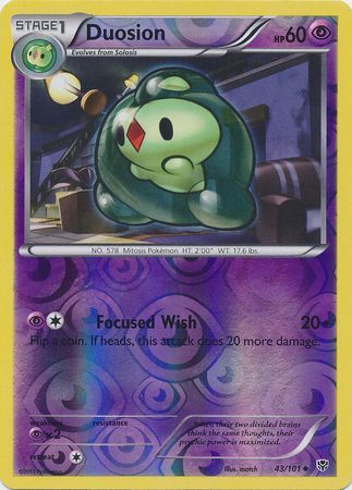 43/101 (U) Duosion - Reverse Foil