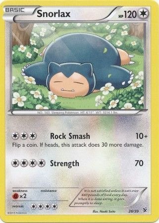 26/39 Snorlax