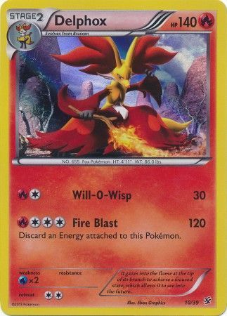 10/39 Delphox - Foil