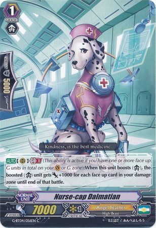 G-BT04/056EN (C) Nurse-cap Dalmatian