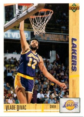 1991 Upper Deck #175 Vlade Divac - Standard