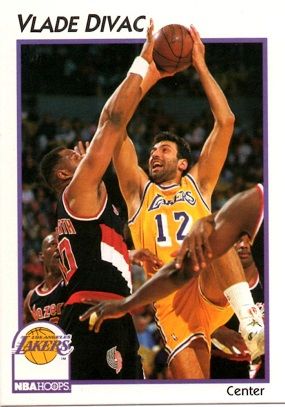 1991 NBAHoops #20 Vlade Divac - Standard