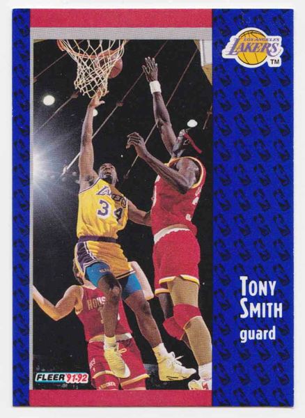 1991 FLEER #303 Tony Smith - Standard