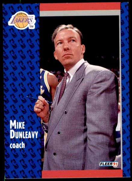 1991 FLEER #98 Mike Dunleavy - Standard