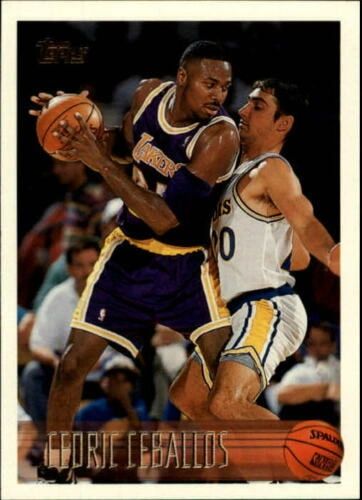 1996 Topps #90 Cedric Ceballos - Standard