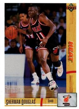 1991 Upper Deck Heat #122 Sherman Douglas - Standard