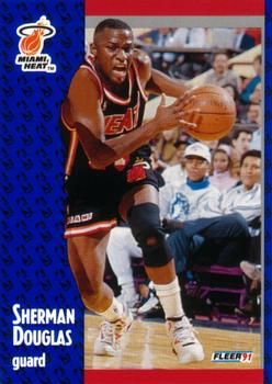 1991 FLEER #107 Sherman Douglas - Standard
