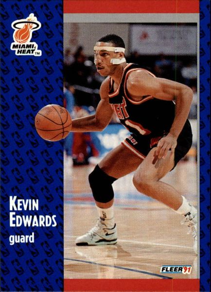 1991 FLEER #108 Kevin Edwards - Standard