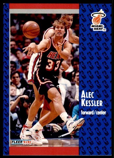 1991 FLEER #306 Alec Kessler - Standard