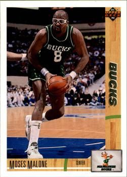 1991 Upper Deck Bucks #402 Moses Malone - Standard