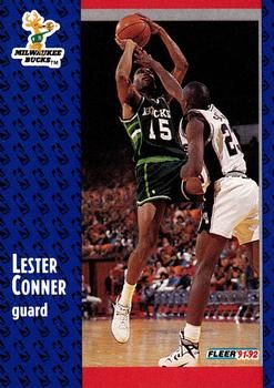 1991 FLEER #310 Lester Conner - Standard