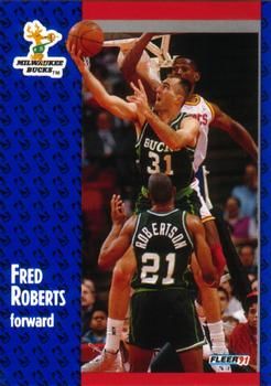 1991 FLEER #117 Fred Roberts - Standard