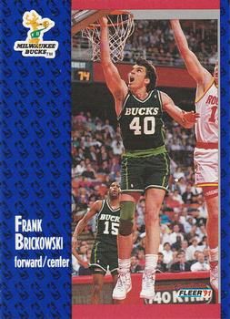 1991 FLEER #113 Frank Brickowski - Standard