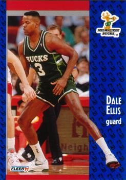 1991 FLEER #114 Dale Ellis - Standard