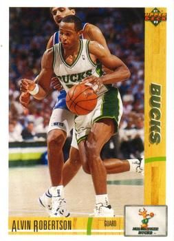 1991 Upper Deck Bucks #244 Alvin Robertson - Standard