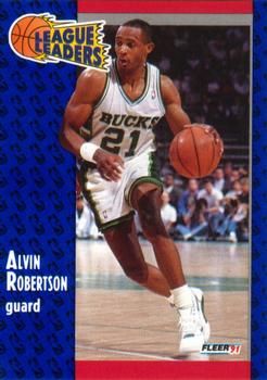 1991 FLEER #222 Alvin Robertson - Standard