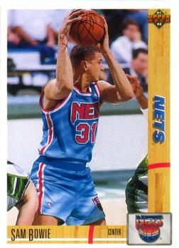 1991 Upper Deck NETS #231 Sam Bowie - Standard