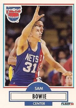 1990 FLEER #118 Sam Bowie - Standard