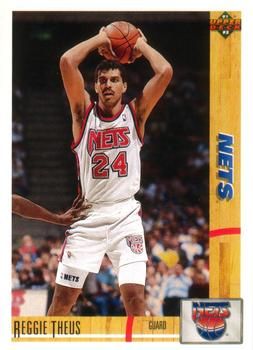 1991 Upper Deck NETS #264 Reggie Theus - Standard