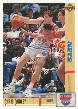 1991 Upper Deck NETS #311 Chris Dudley - Standard