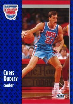 1991 FLEER #131 Chris Dudley - Standard