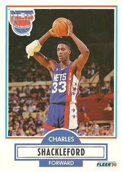 1990 FLEER #122 Charles Edward Shackleford - Standard