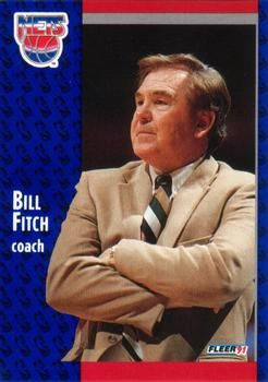 1991 FLEER #132 Bill Fitch - Standard