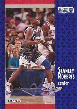 1991 FLEER #331 Stanley Roberts - Standard