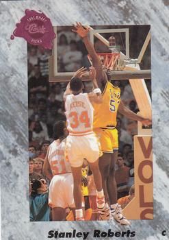 1991 Classic #163 Stanley Roberts - Standard