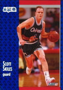 1991 FLEER #148 Scott Skiles - Standard